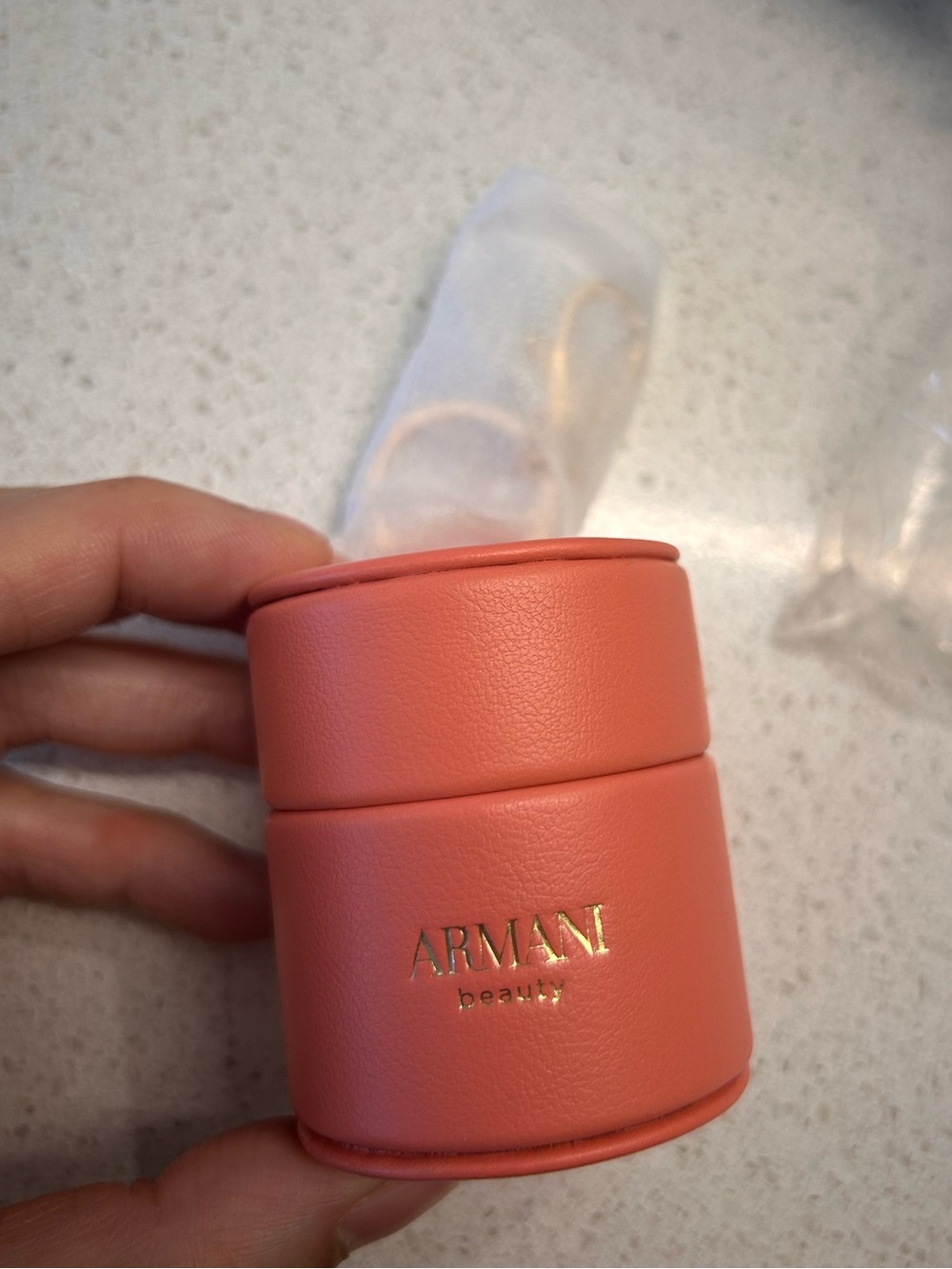 Giorgio Armani Dolce Blush vanity case NWT from toronto popup